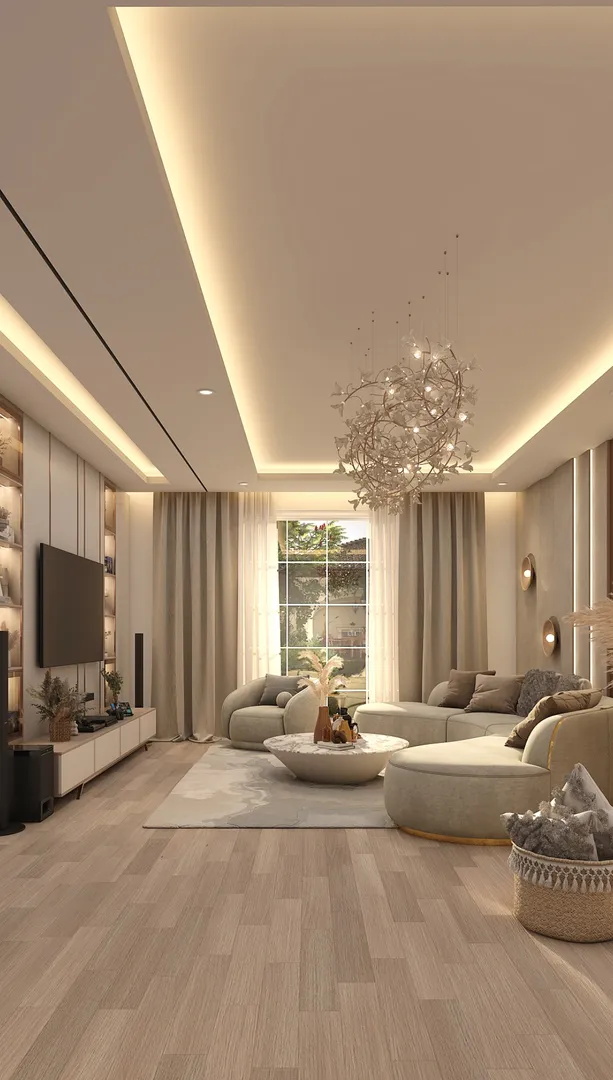 Leading modern interior designer in Noida offering sleek, minimalist designs for apartments