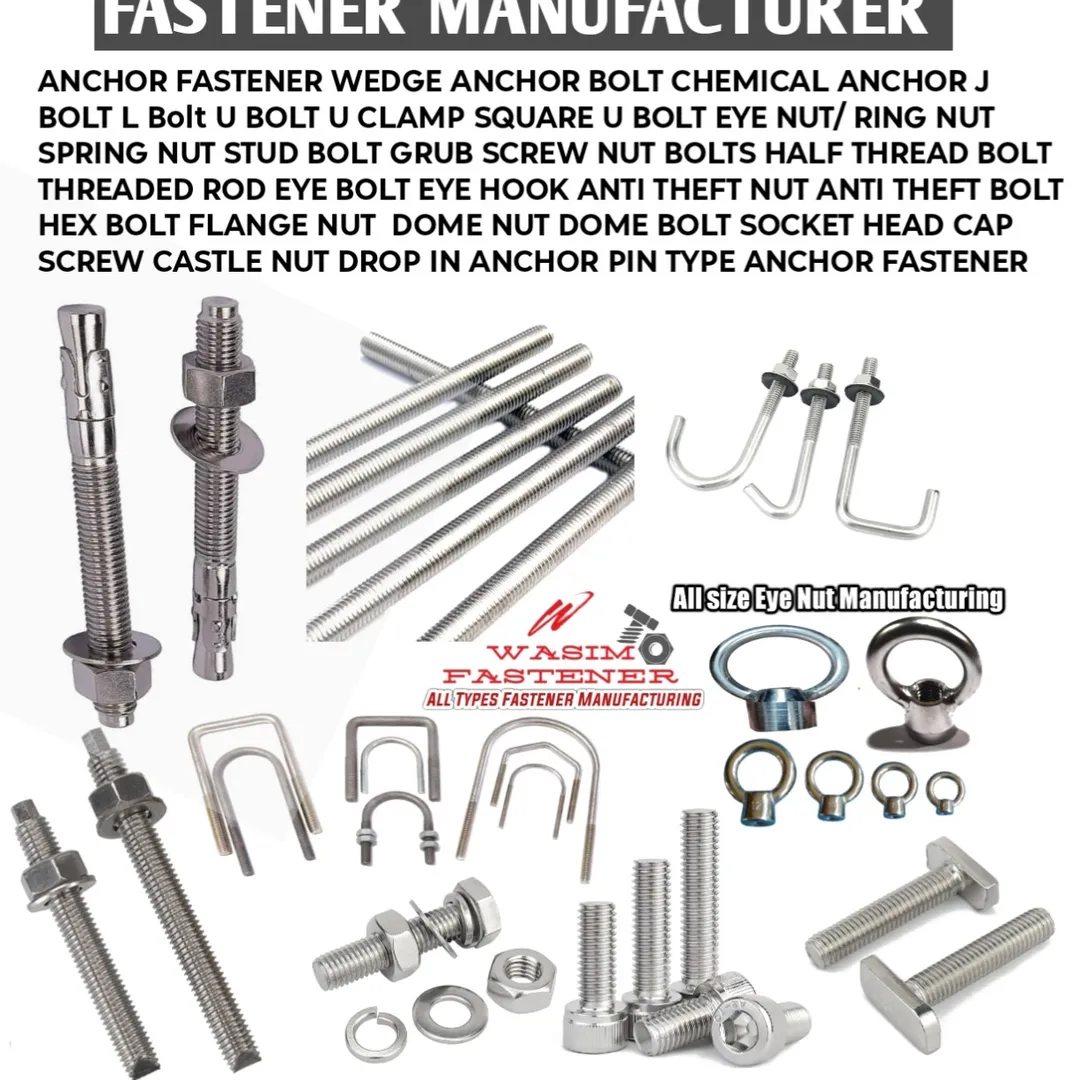 SS 316 Anchor Bolt Manufacturer & Supplier | Stainless Steel 316 Anchor Bolts Expansion Bolt