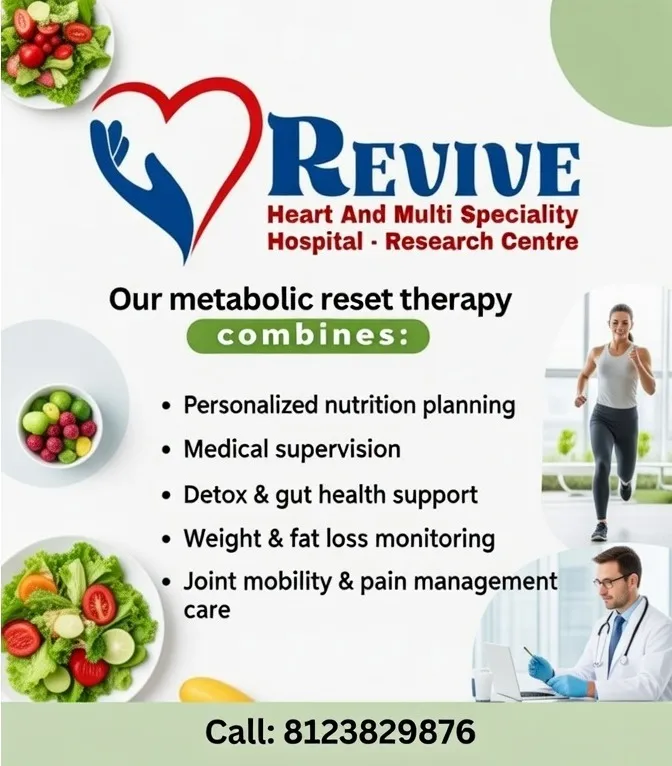 Metabolic Reset Therapy for Weight Loss & Diabetes Care in Mysuru | Revive Heart & Multi Speciality