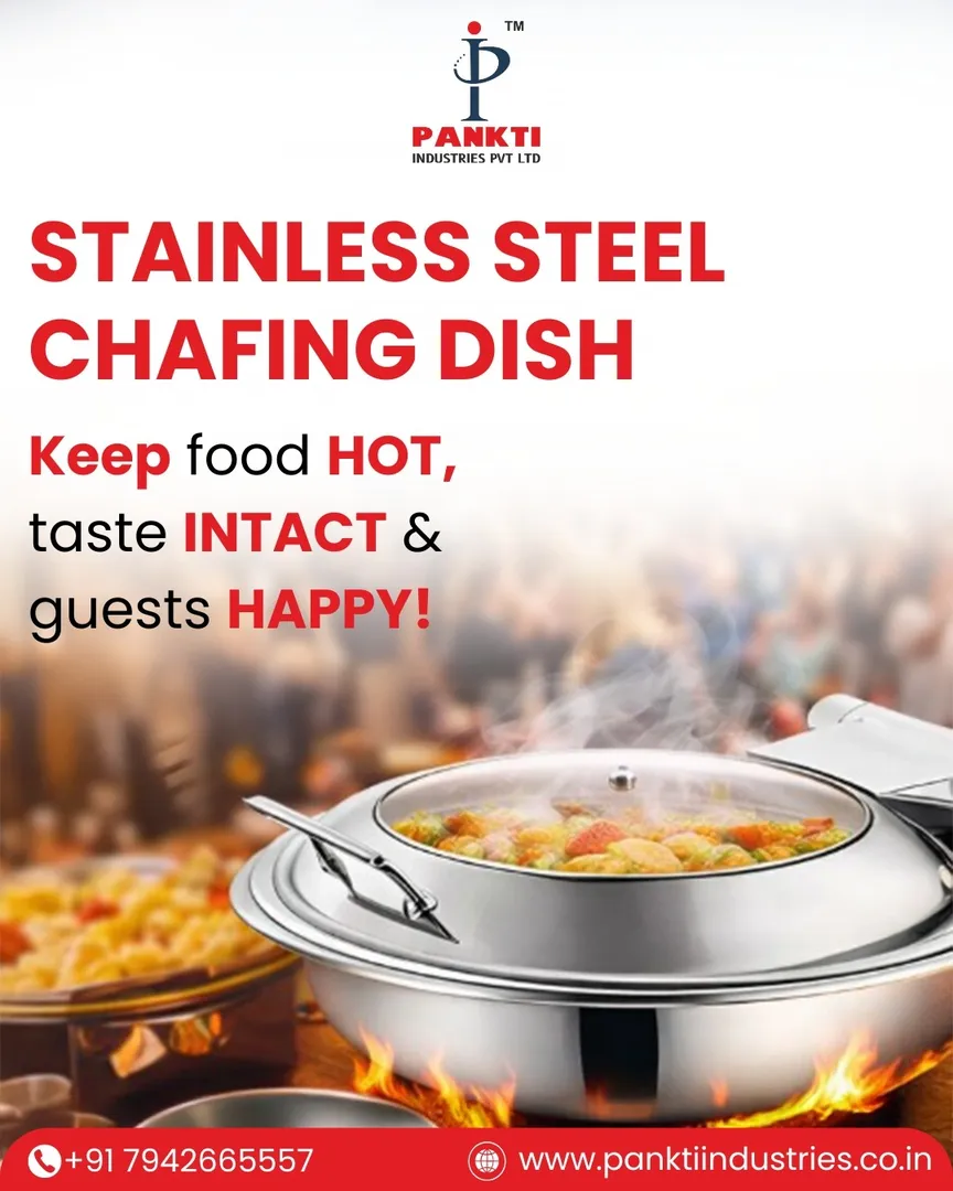 Stainless Steel Chafing Dish Manufacturers in India