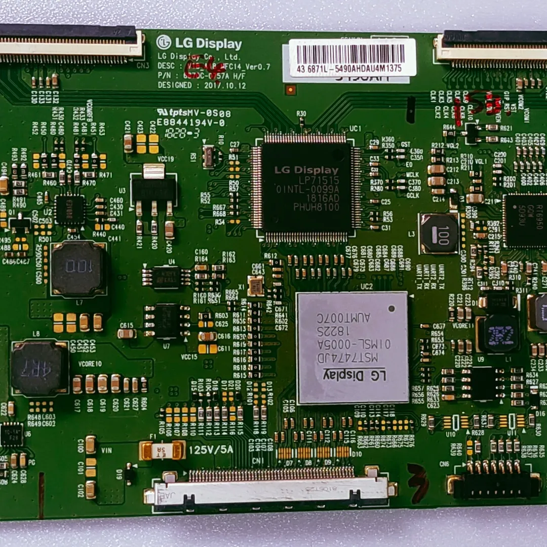 PANASONIC TH-43FX650D LED TV 4K TCON V18_A18_MFC14_Ver0.7 P/N 6870C-0757A