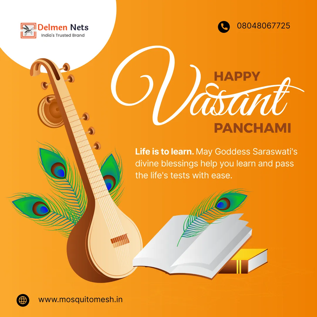 πΌποΈ Happy Vasant Panchami! May Goddess Saraswati bless you with wisdom, knowledge, creativity, and...