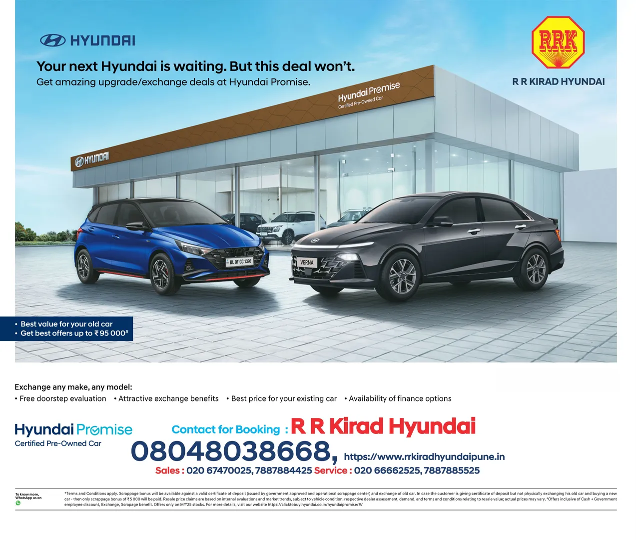 Your next Hyundai is waiting. But this deal wonβt.