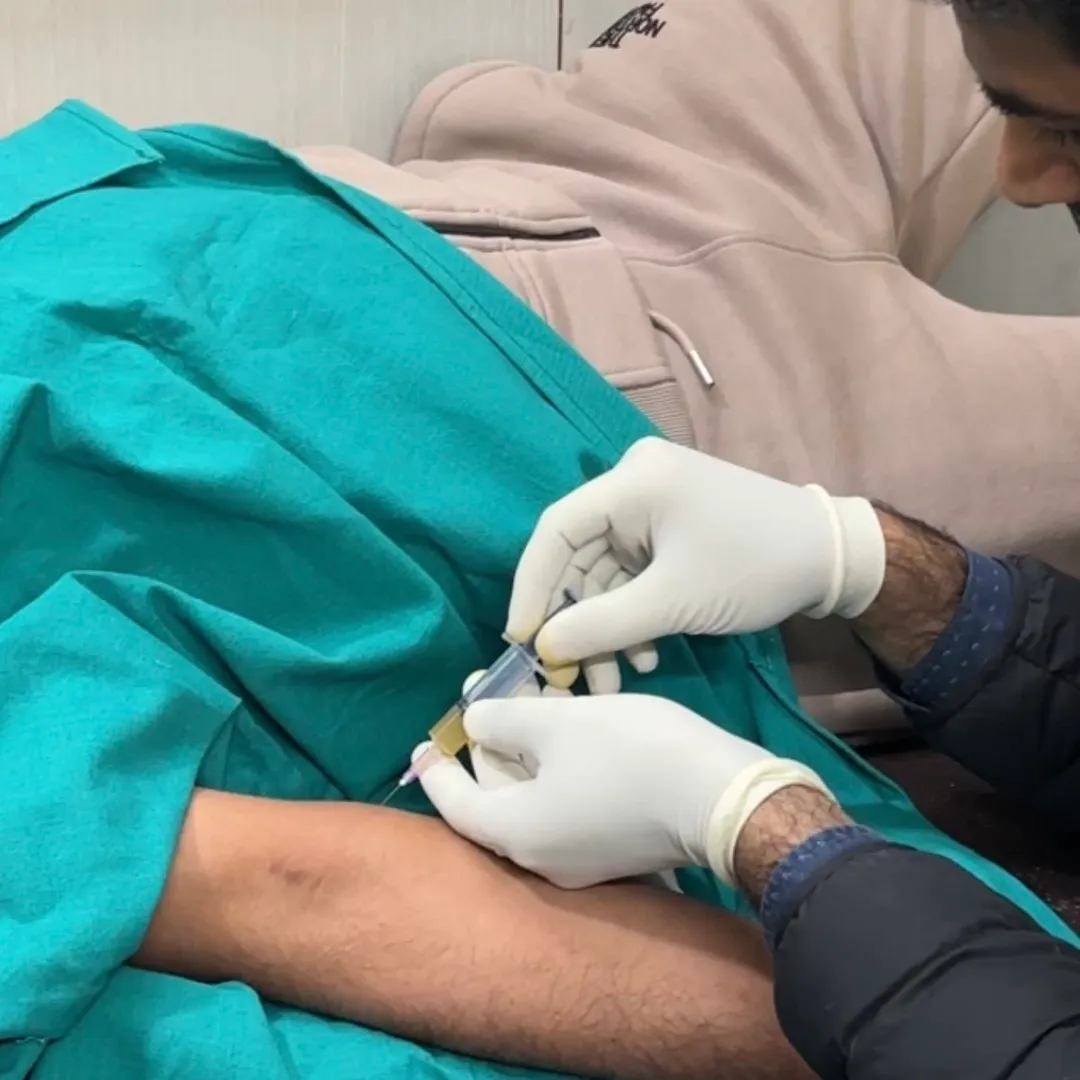GFC injection for Golfer’s Elbow