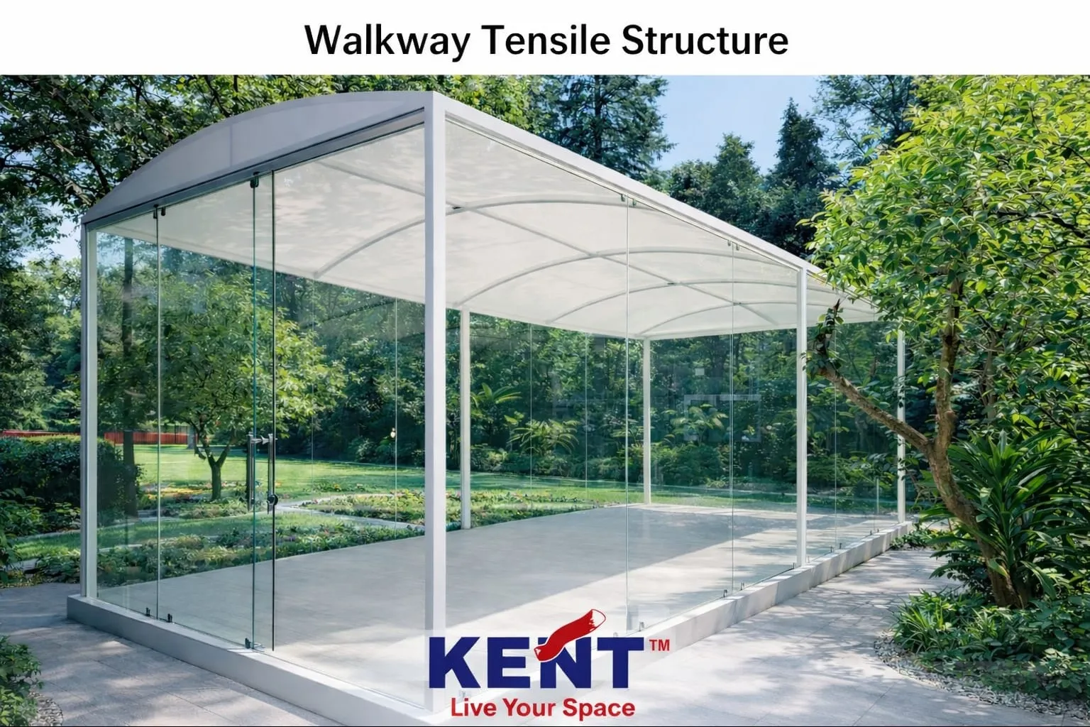 Walkway Tensile Structure