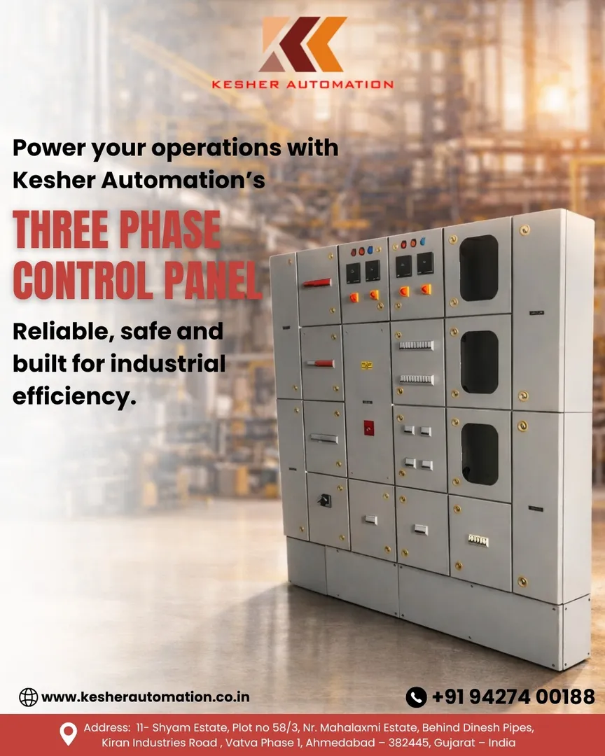 Three Phase Control Panel Manufacturer in India