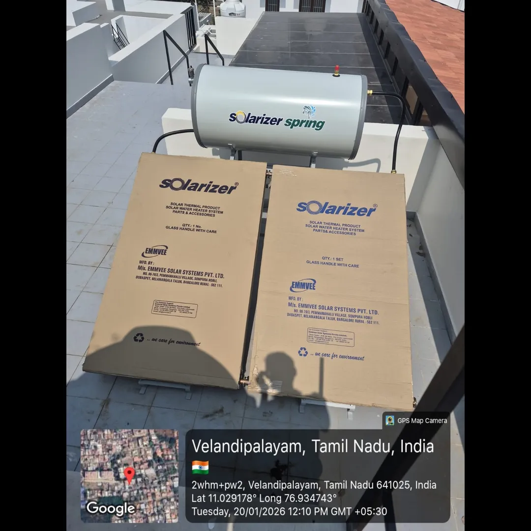 Skyline FPC Solar Water Heater Pressure Model in Coimbatore