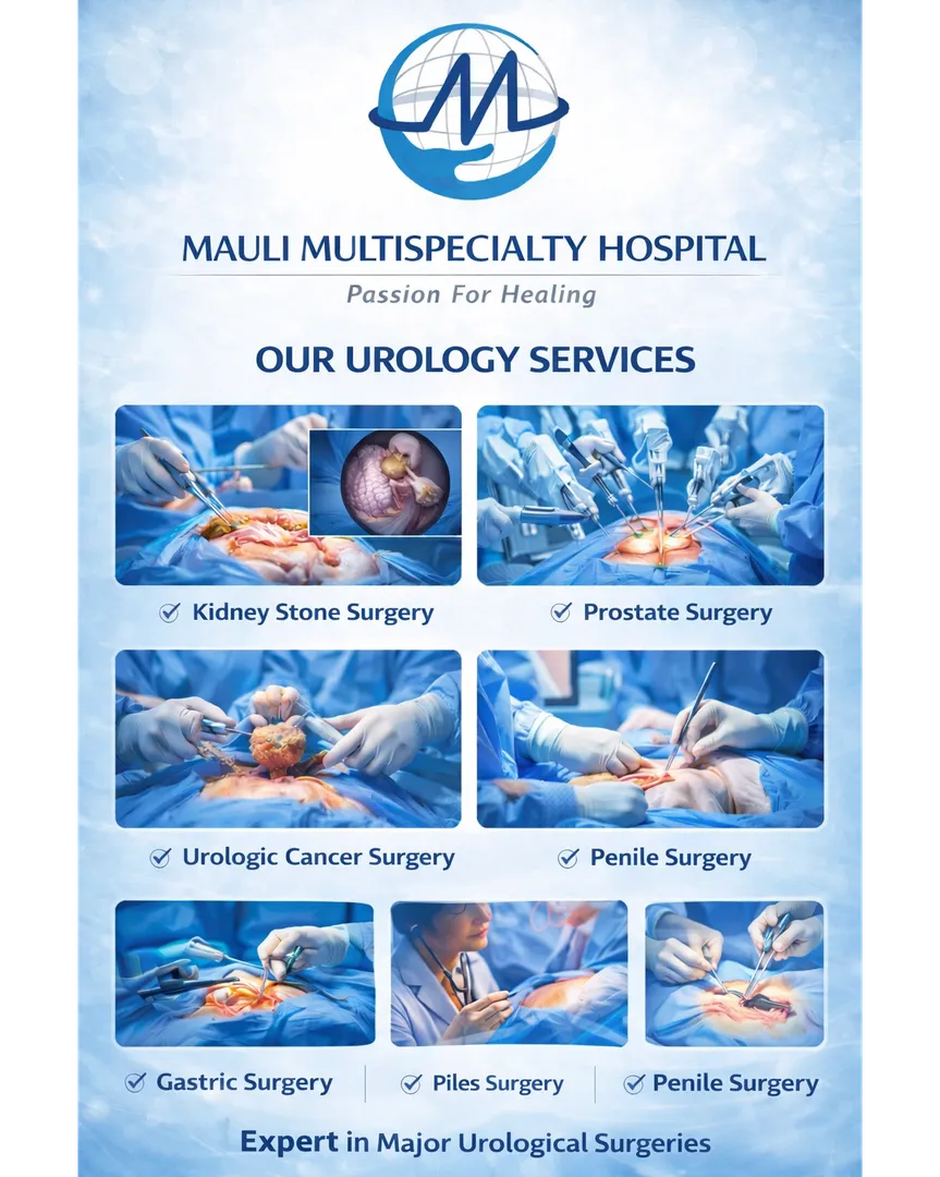 "EXPERT UROLOGICAL SERVICES AT MAULI MULTISPECIALITY HOSPITAL'