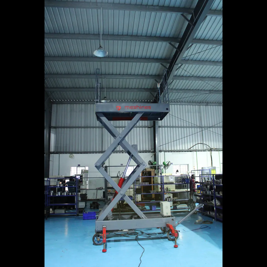 Heavy-Duty Hydraulic Scissor Lifts in India – Built for Safe and Reliable Material Lifting