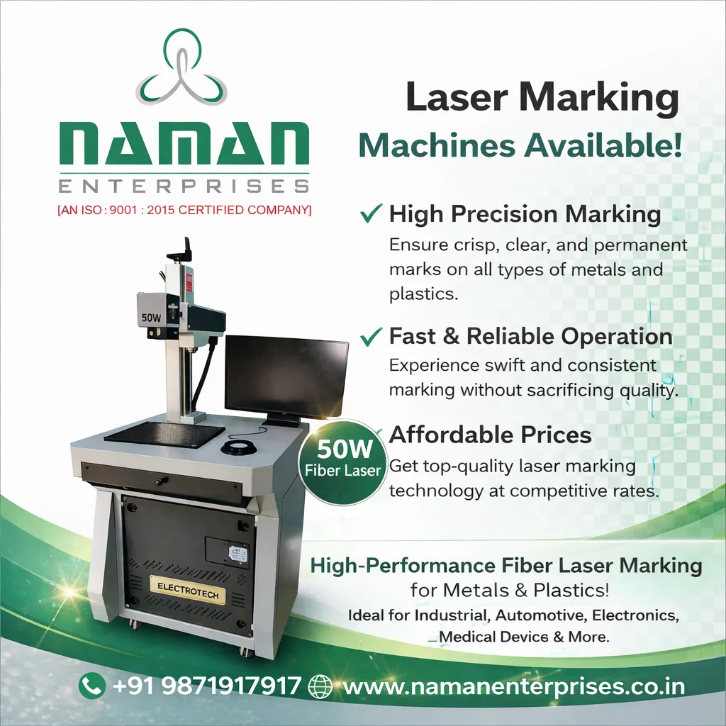 High-Speed Laser Marking Machine for Industrial Applications