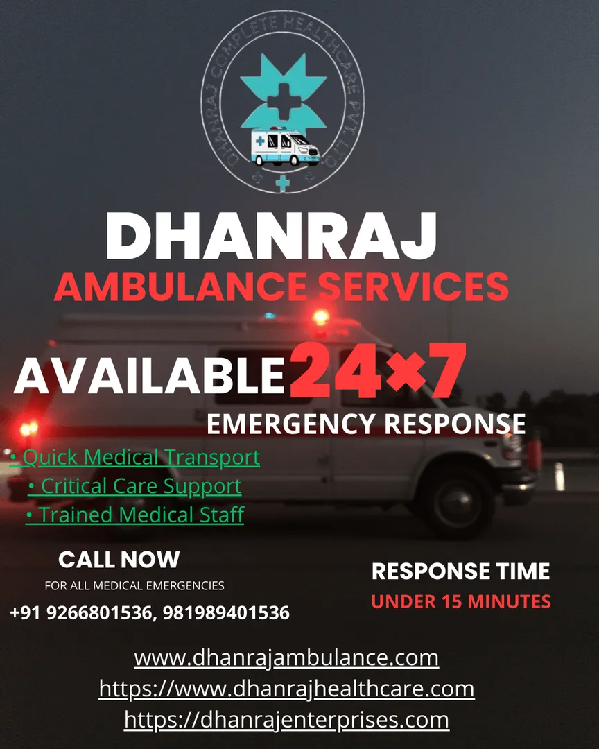 The Best Emergency Ambulance Service in Gurugram, NCR & Delhi | 24×7 with Advanced Medical Equipment