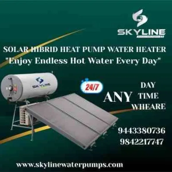 Skyline FPC Solar Water Heater – High Efficiency Hot Water Solution in Annur