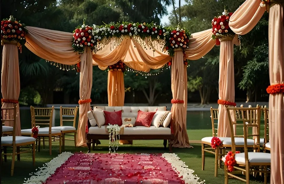 Wedding Lawns on Ghodbunder Road, Thane in a Grand Lawn Setting
