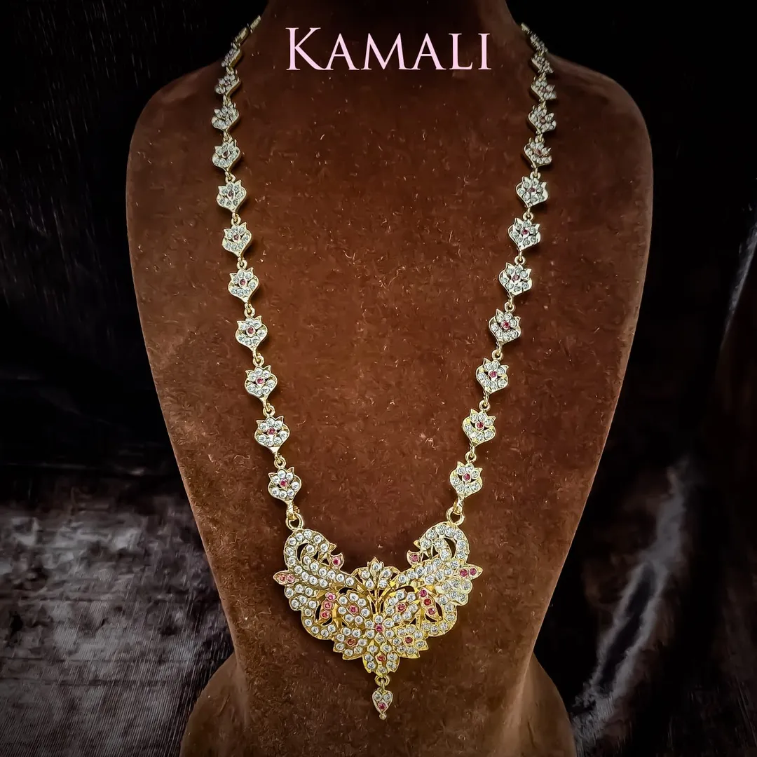 Impon Haram - Hand Crafted Traditional Impon Jewellery - CZ Stone Setting - DM 9944116790
Fashion o...