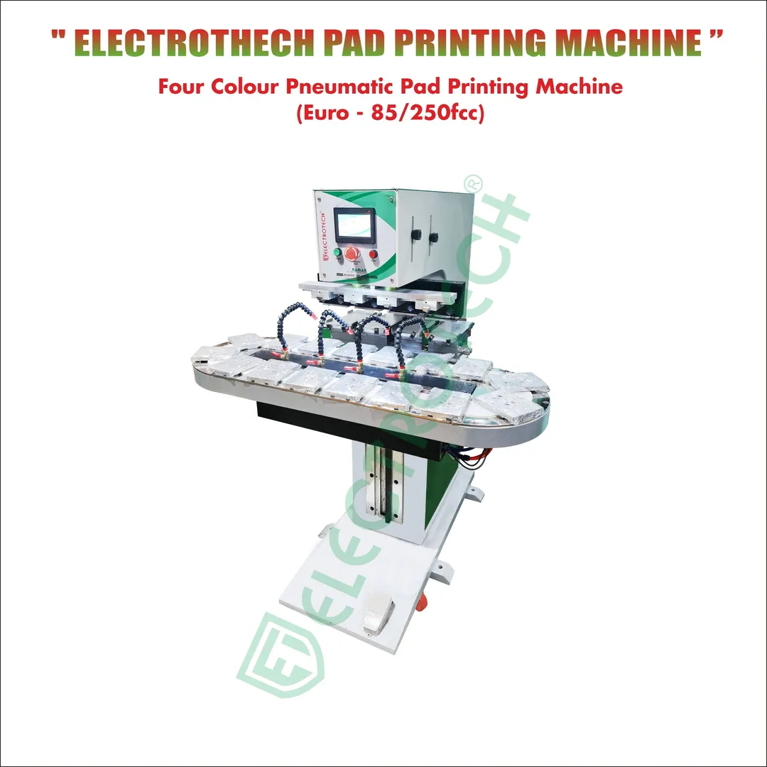 Four Color Pad Printing Machine for Speakers in Gujrat