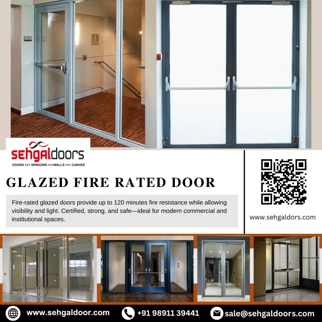 Glazed Fire Rated Doors