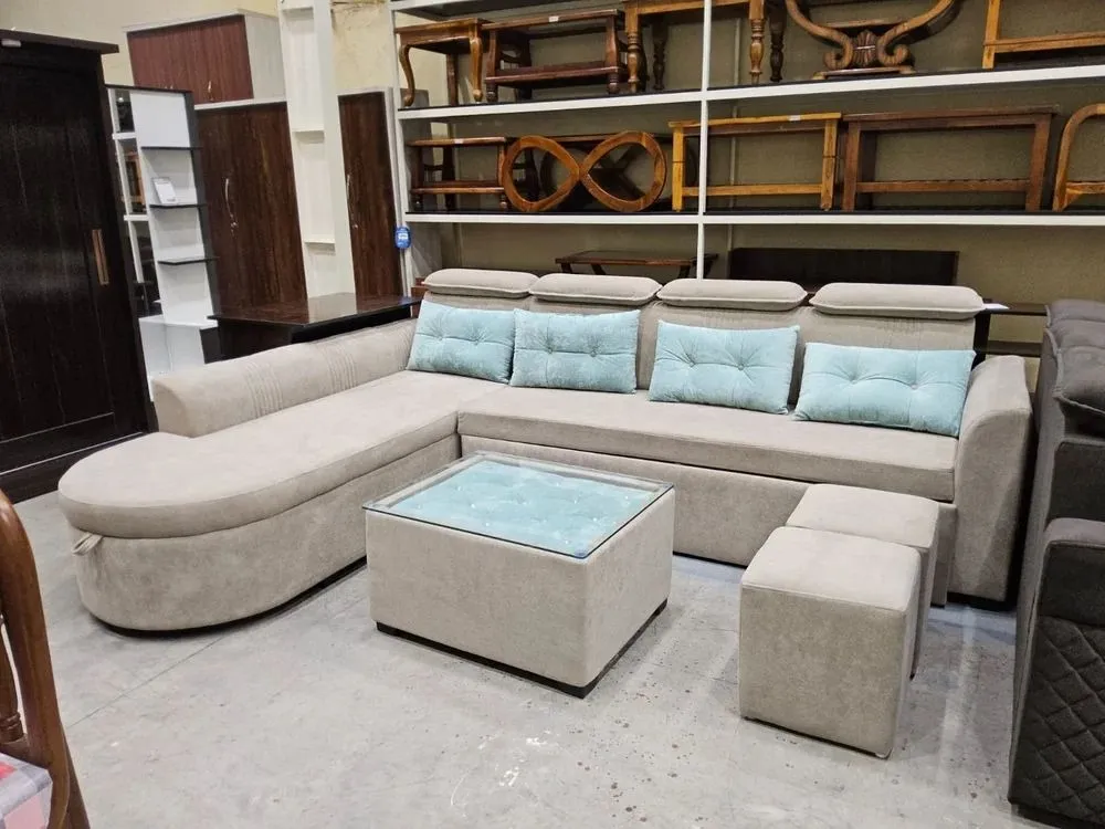 Wooden sofa