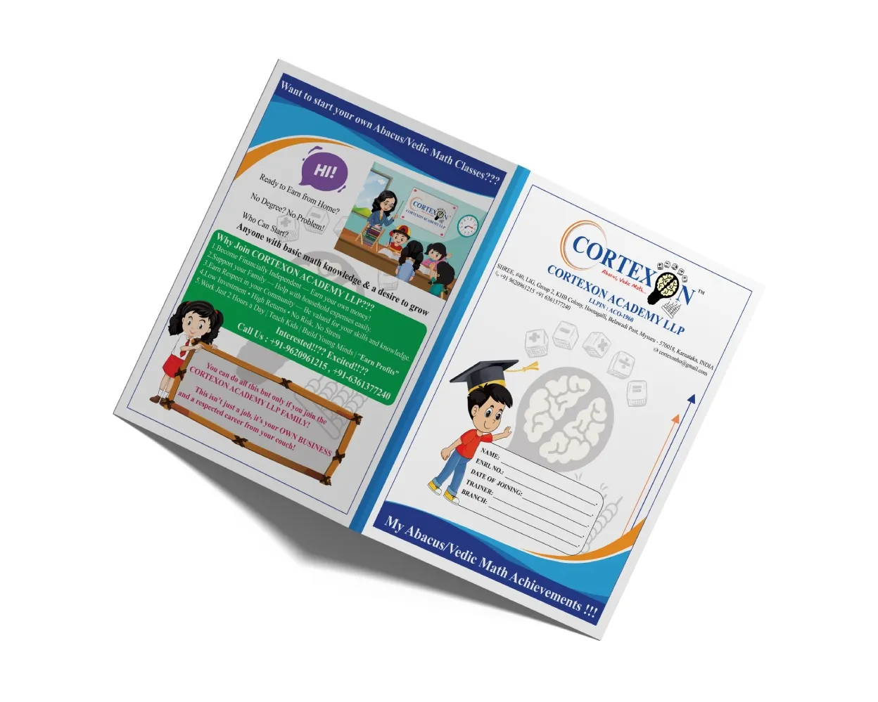 Academy PVC File Printing & Custom Institutional File Packaging Services in India | Surya Graphics