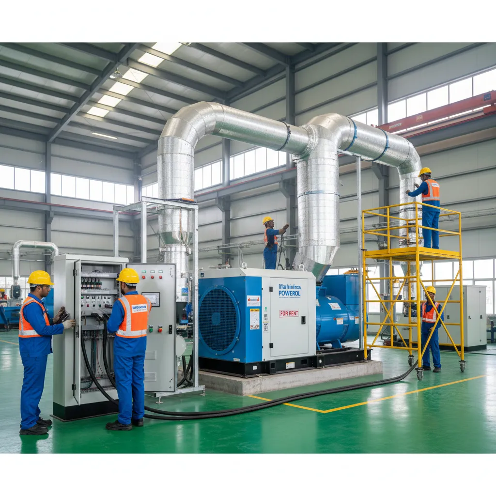 Installation of DG Sets in Nashik | Mahindra Powerol DG Set Installation