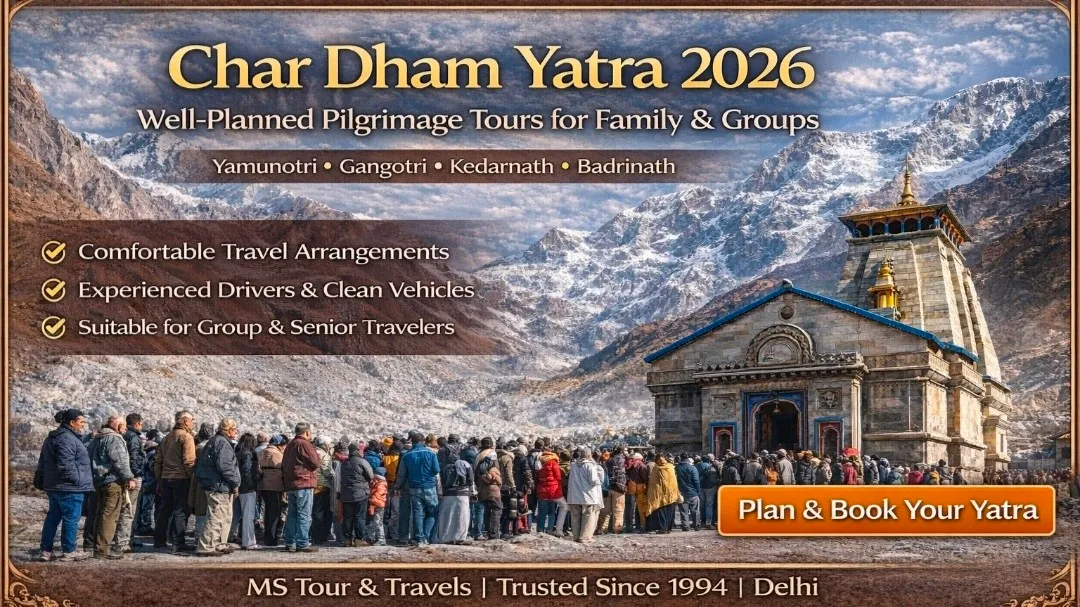 Best Char Dham Travel Agency
l M S tour & travels