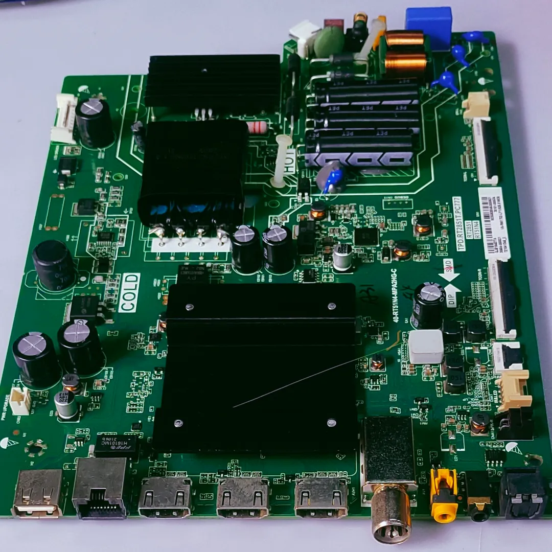 IFFLACON 4K ANDROID LED TV NEW MOTHER BOARD PART NUMBER TPD.RT2851T.PC777.
RT2851 RT51N4