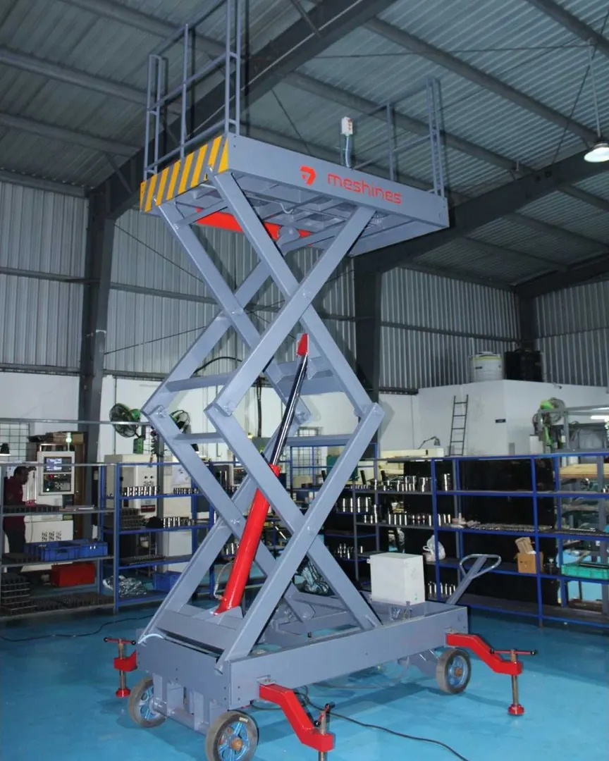 Heavy-Duty Hydraulic Scissor Lifts in India – Built for Safe and Reliable Material Lifting