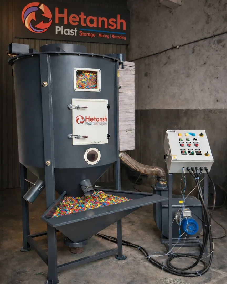 Vertical Plastic Mixer Dryer Machine