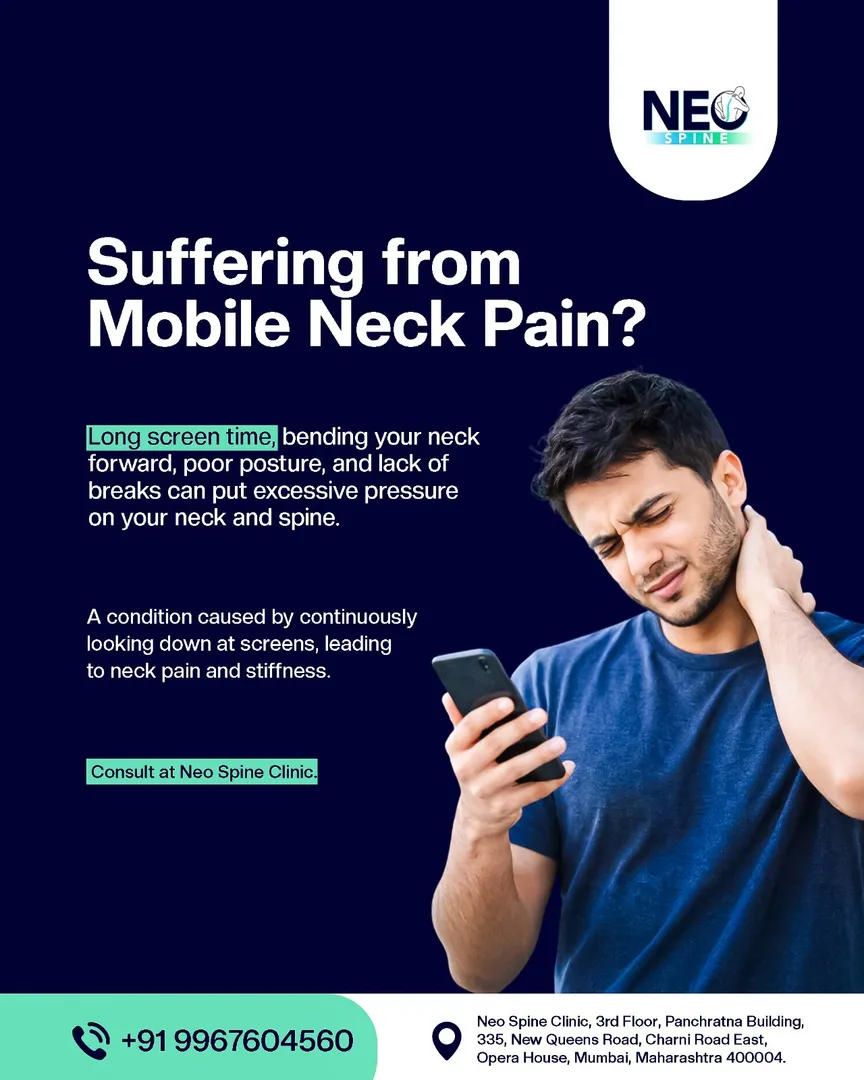 A neck pain specialist in Mumbai uses advanced diagnostic techniques to treat posture-related cervic...