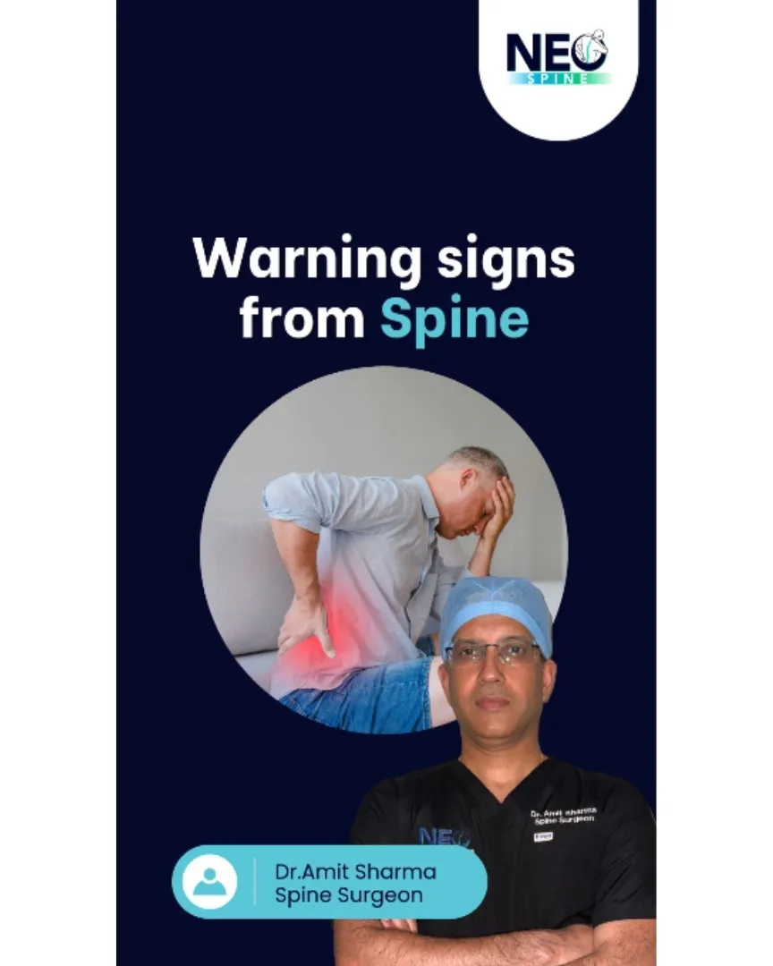 Your spine usually shows signs before any serious issues arise. If you experience persistent back pa...
