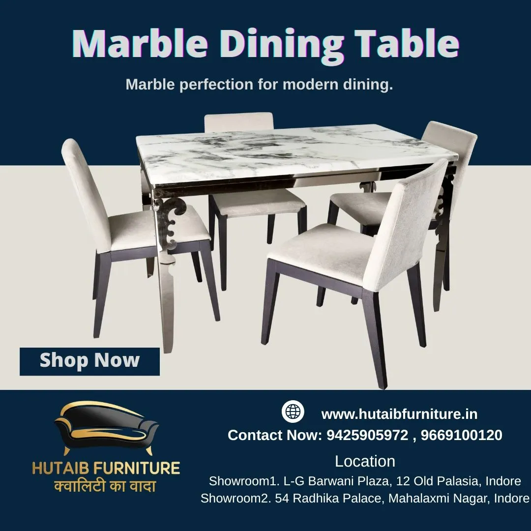 Marble Dining Table – Marble Perfection for Modern Dining
Bring home elegance and sophistication wi...