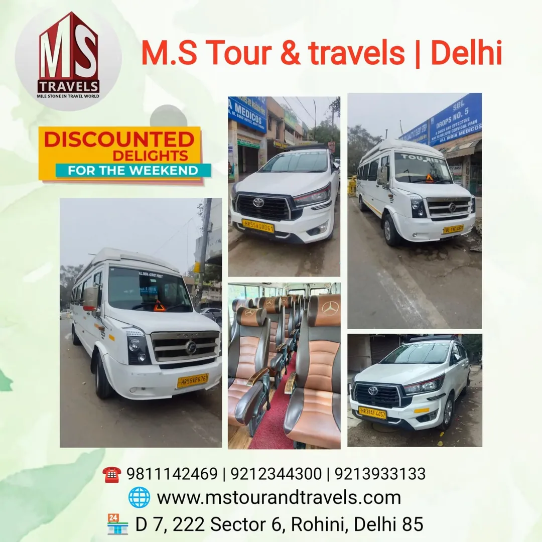 M.S Tour & Travels | Trusted travel agency Delhi