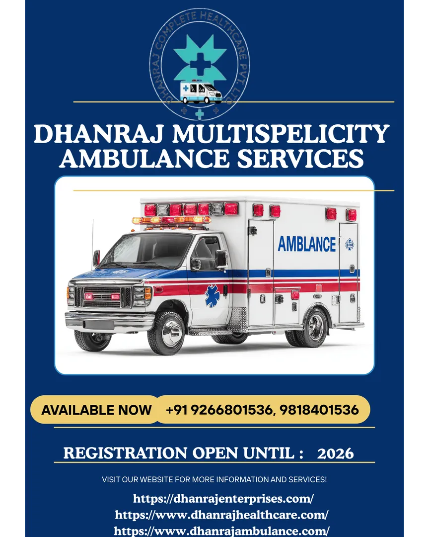 The Best Ambulance ๐ Services 24ร7 at Aarvy Hospital, Gurgaon..........
