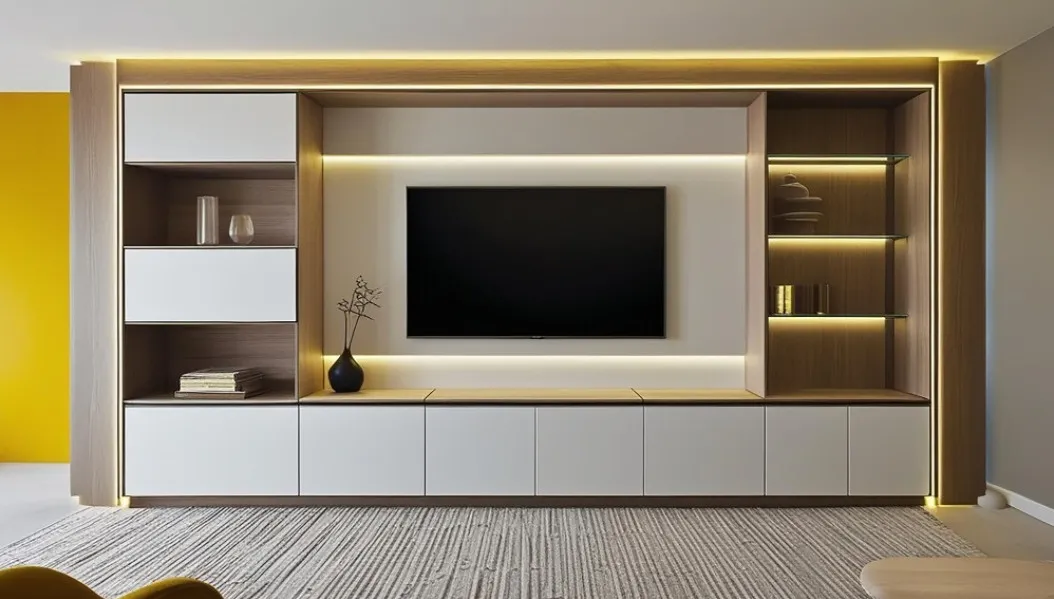 TV Cabinet and Wall Unit Designers in Dindigul Creating Organized Living Spaces