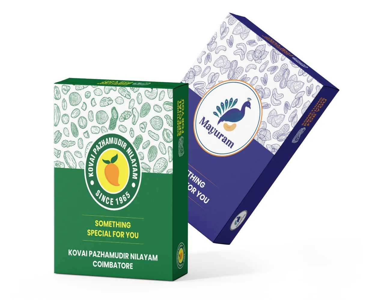 Dry Fruits Carton Box Packaging & Custom Printing Services in Coimbatore, Gandhipuram