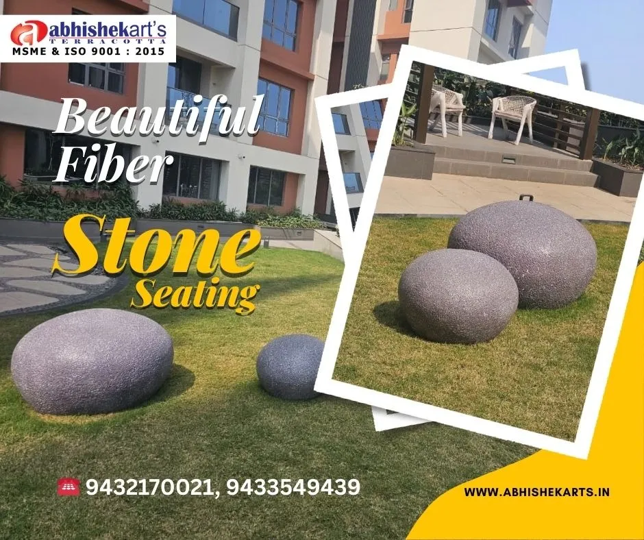Fiber Stone Seat Manufacturer – Abhishek Arts
