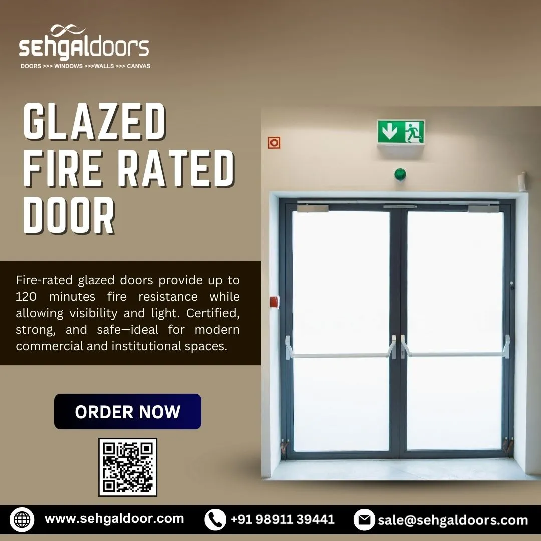 Glazed Fire Rated Doors