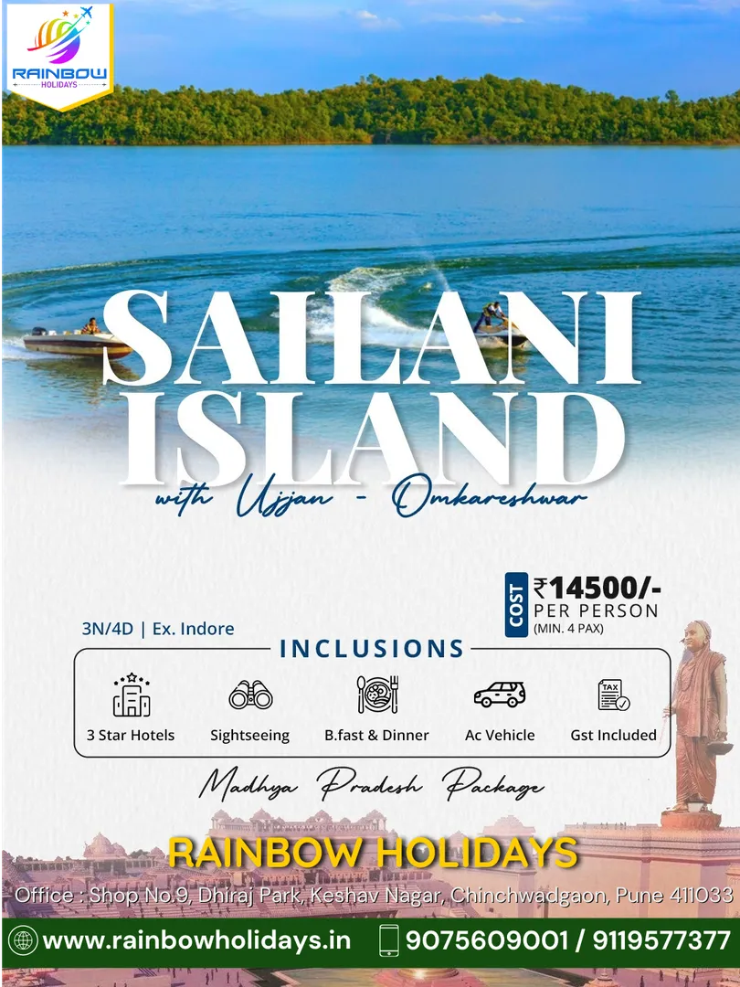 Island vibes, peaceful nature & divine darshan – experience Sailani Island with Ujjain Omkareshwar t