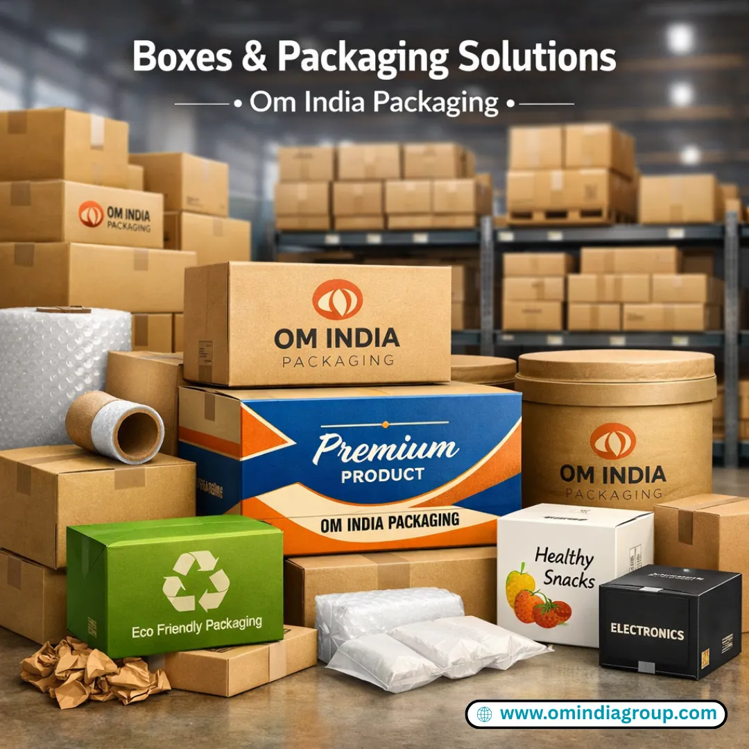 All Types of Boxes and Packaging Solutions | Om India Packaging