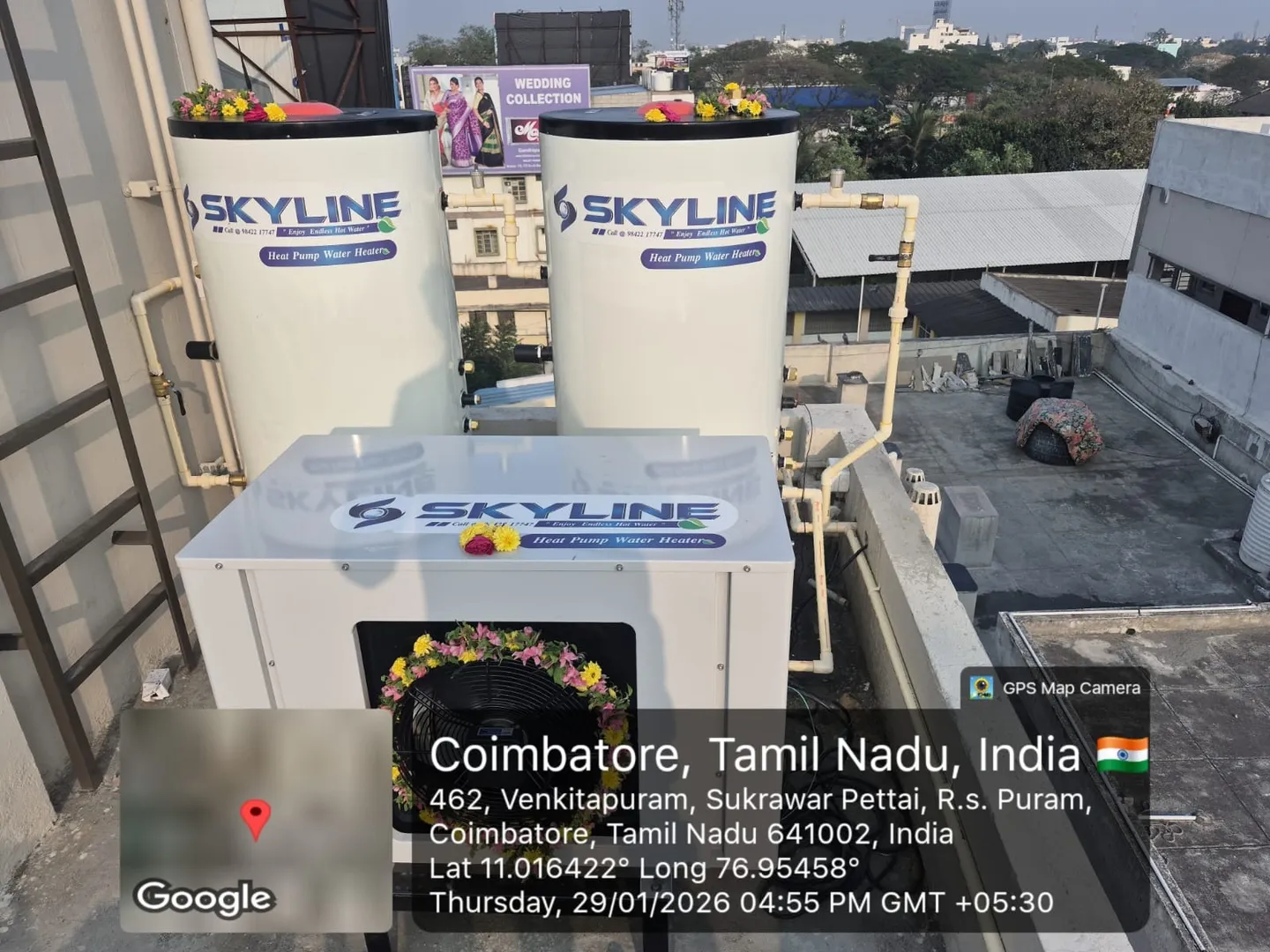 Air source Heat Pump Water Heater in Coimbatore