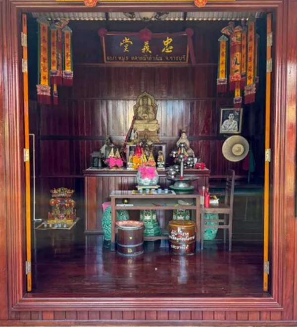 Pooja Unit and Wooden Shelves in Periyakulam Designed for Practical and Peaceful Spaces