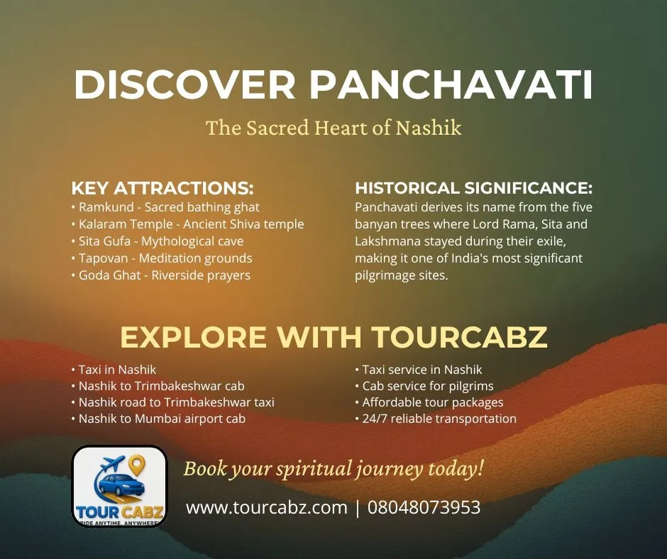 Panchavati Nashik – Explore Holy Places with Best Taxi Service in Nashik | TourCabz