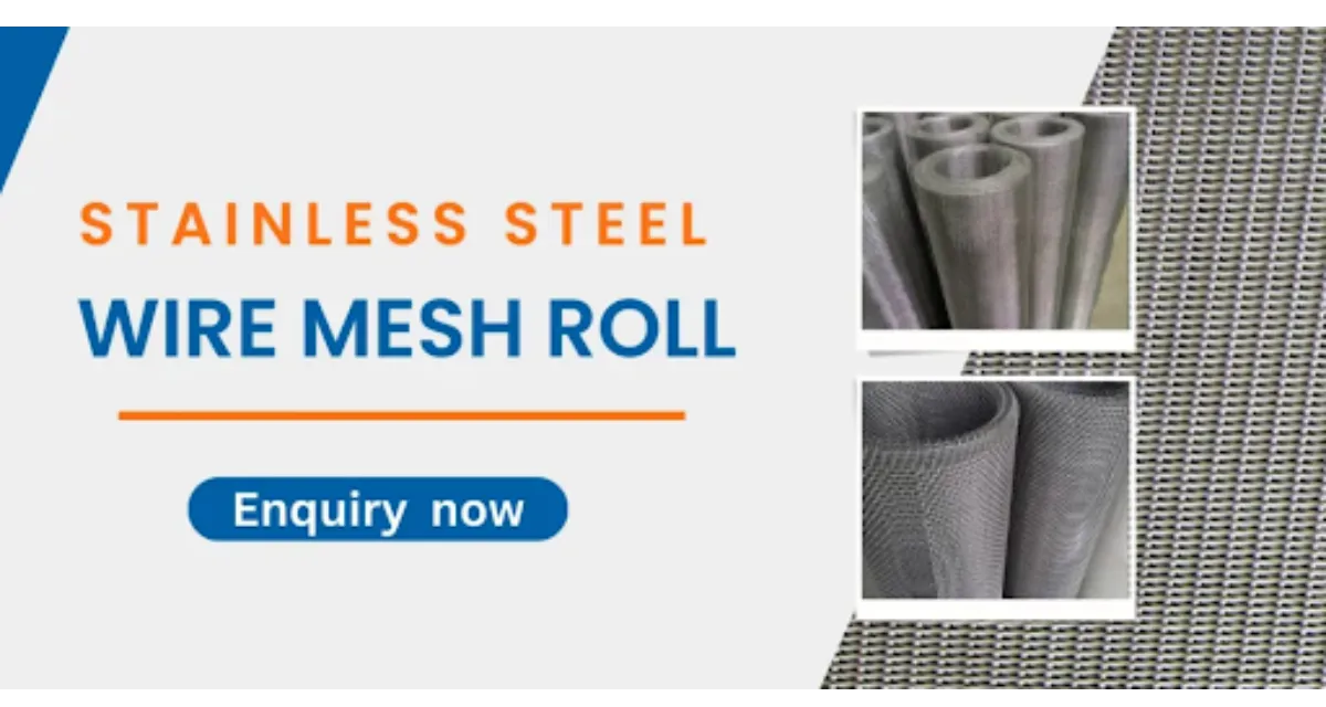 Stainless Steel Wire Mesh Roll Manufacturer in Gurgaon – Tough and Reliable Protection