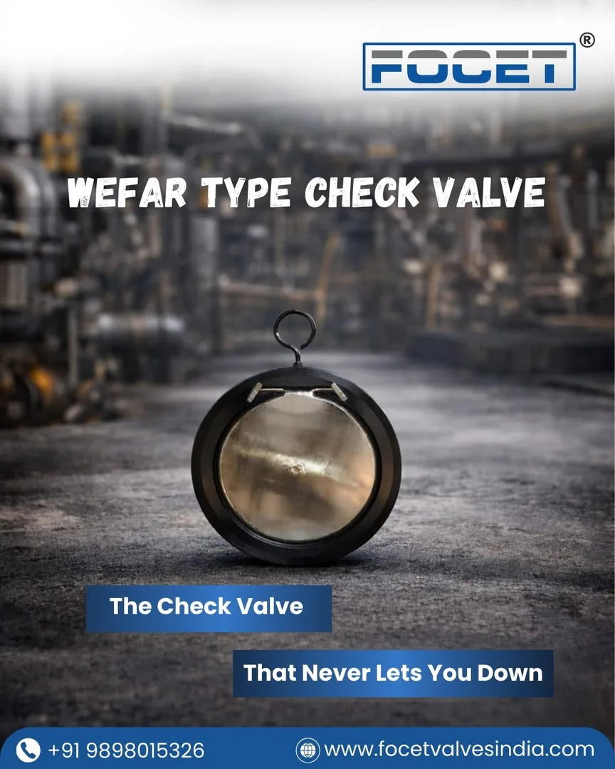 Wefar Type Check Valve Manufacturers in India.