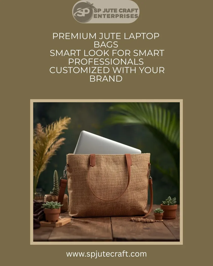 Jute Laptop Bags Manufacturer in Nagpur supporting sustainable and professional everyday use