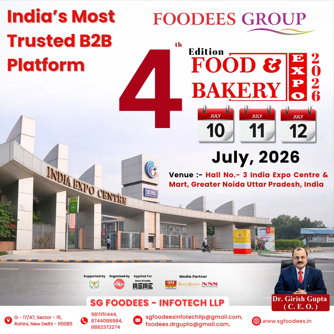 ๐จ 4th Edition Food & Bakery Expo 2026 โ Indiaโs Most Trusted B2B Food Industry Platform is Back! ๐จ
