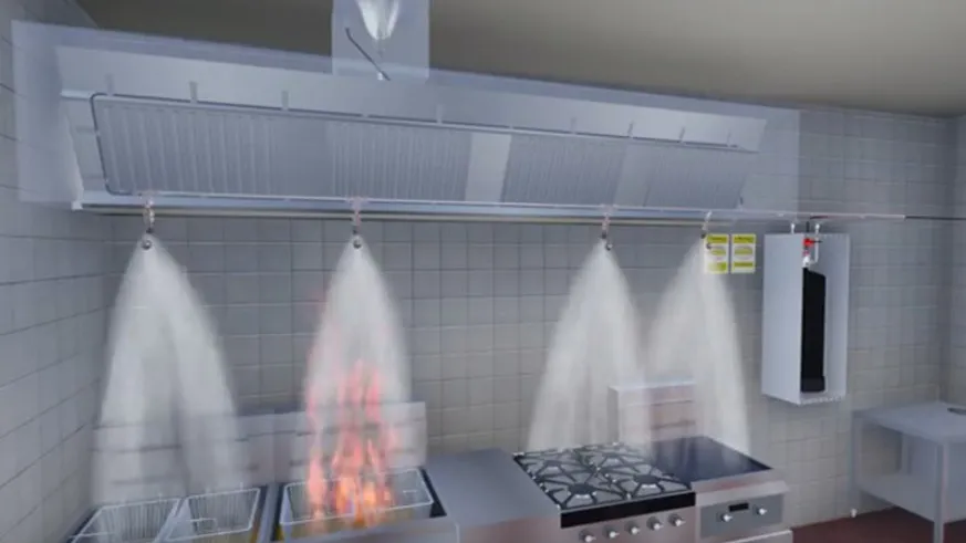 KITCHEN FIRE SUPPRESSION SYSTEM