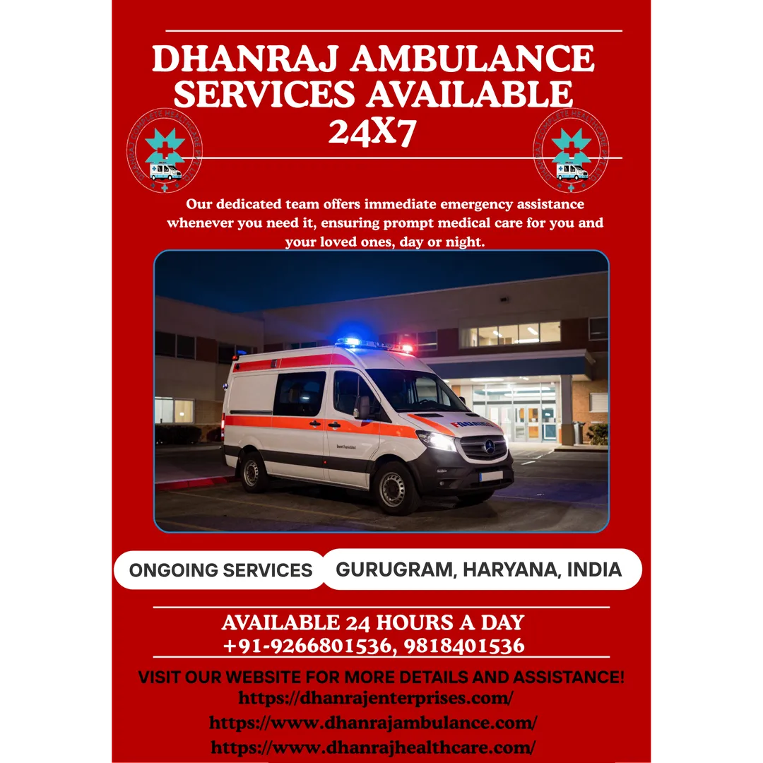 Ambulance Services & Multi-Speciality Healthcare Services – 24×7 in Sector 53, Gurgaon (Delhi NCR)..