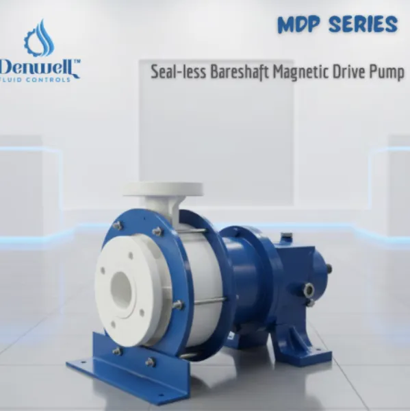 Bareshaft Magnetic drive Coupled Pump
