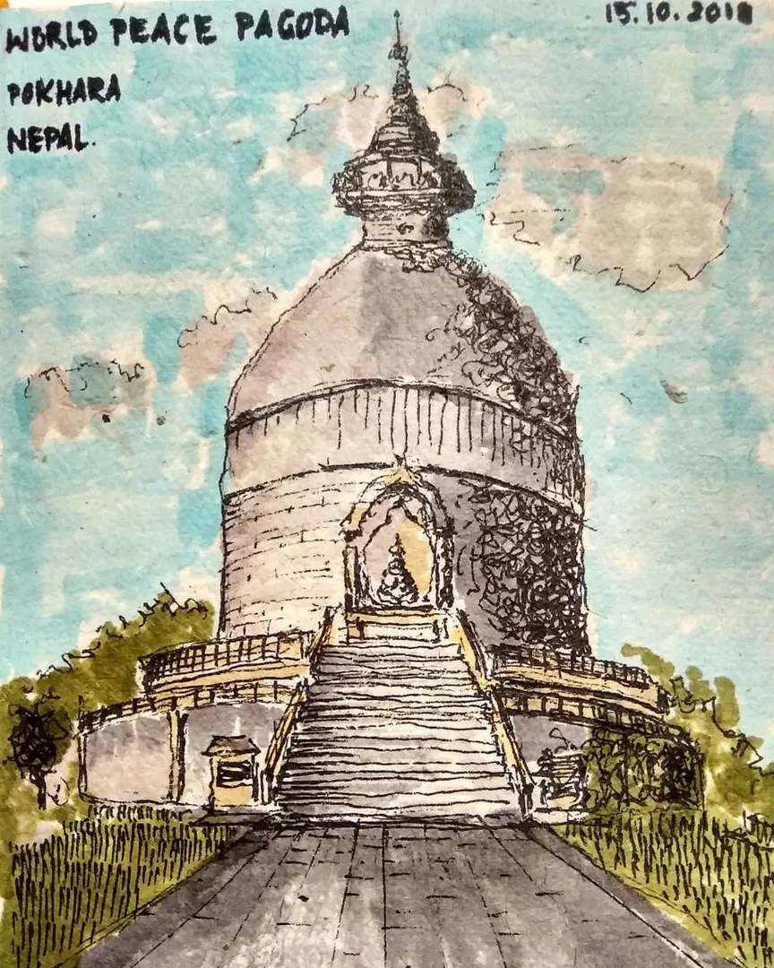 WORLD PEACE PAGODA, NEPAL