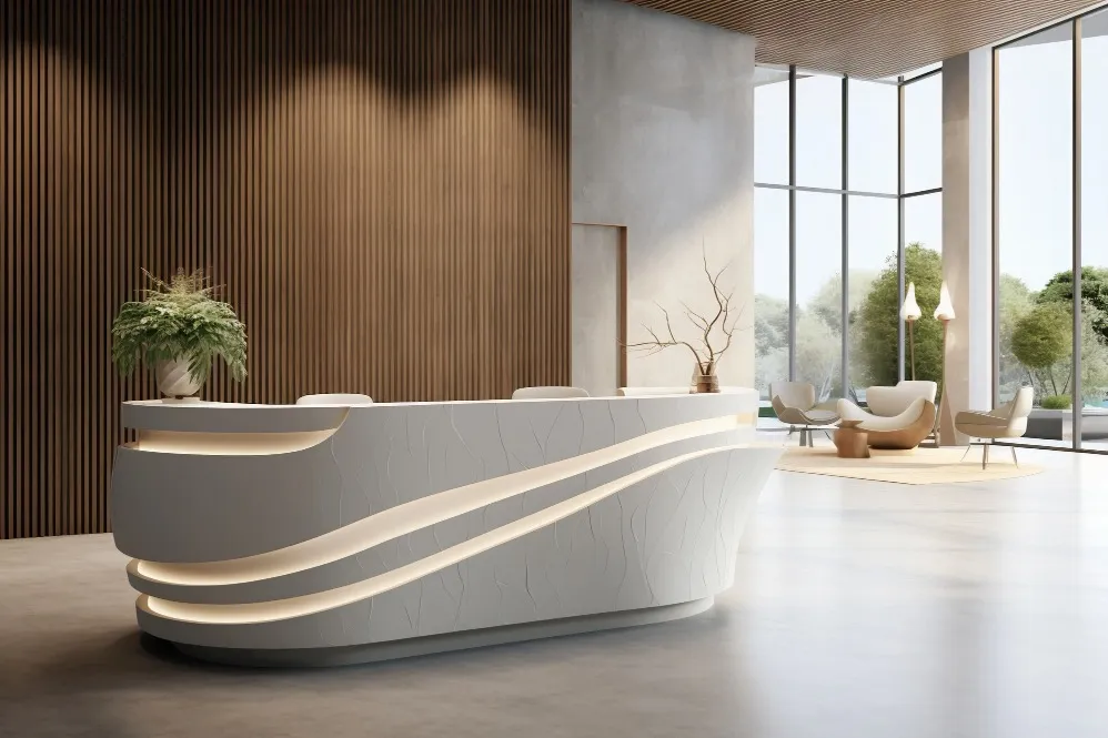 Enhance Your Office with a Modern Reception Table in Salem